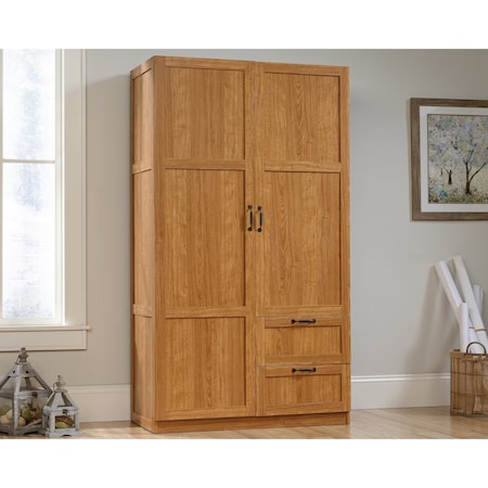 Sauder Storage Cabinet - 40 X 19 Deep Ho , Safety tested for stability to help reduce tip-over accidents 420063